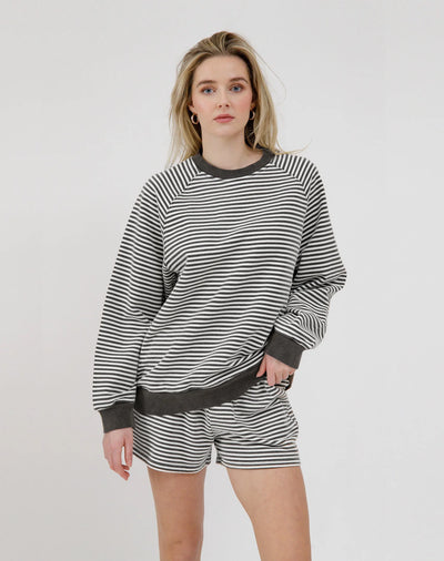 Mini Stripe Classic Crew