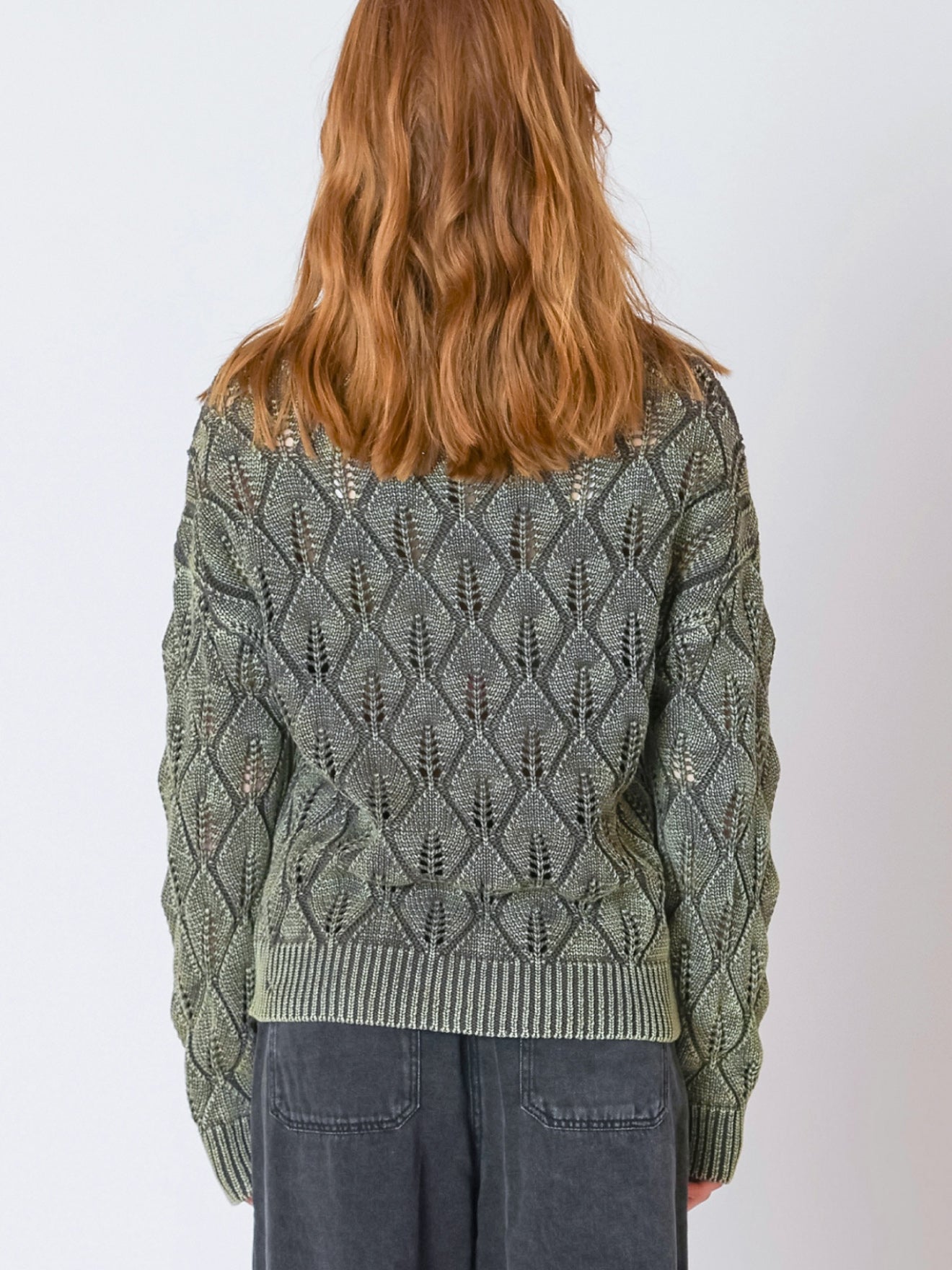 Pointelle Crewneck