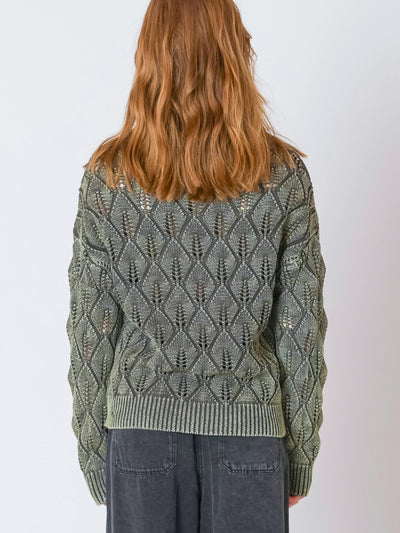 Pointelle Crewneck