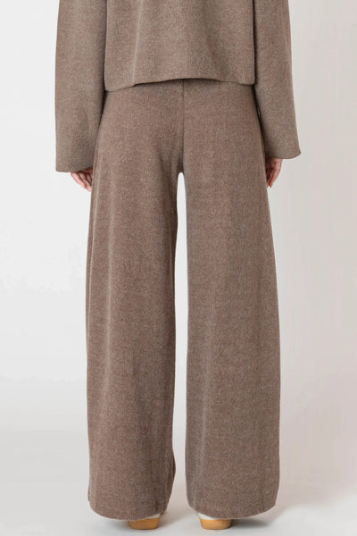 Ribbed Wide Leg Pant