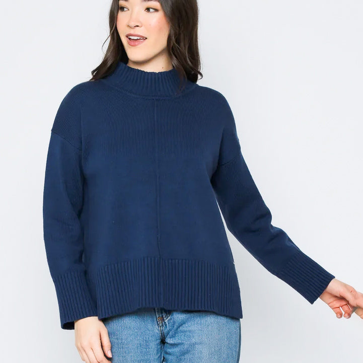 Lita Mock Neck Pullover