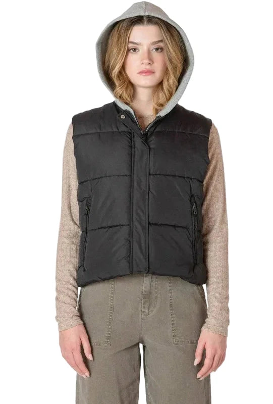 Short Puffer Vest