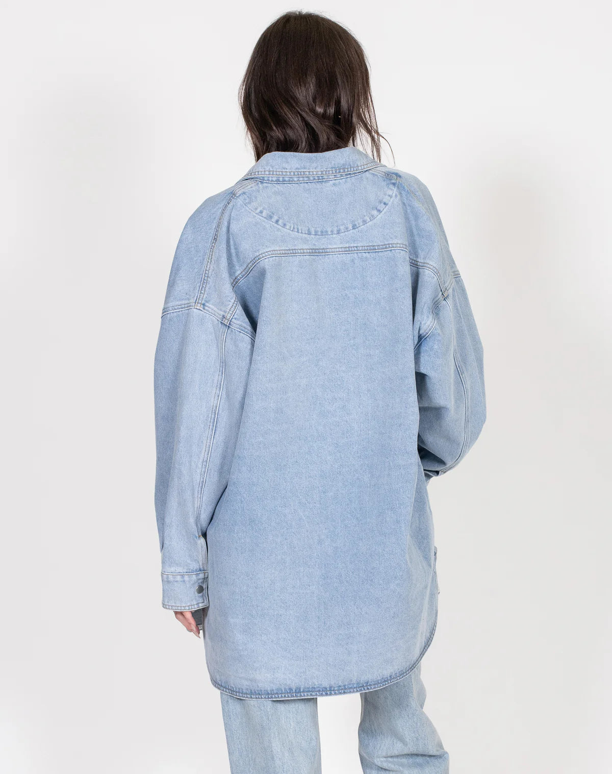 Shania Denim Jacket - Light Blue