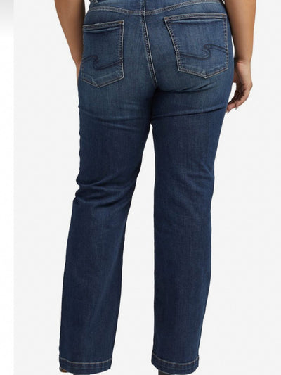 trouser leg jeans 