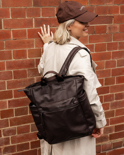 Bronx Backpack- Chocolate