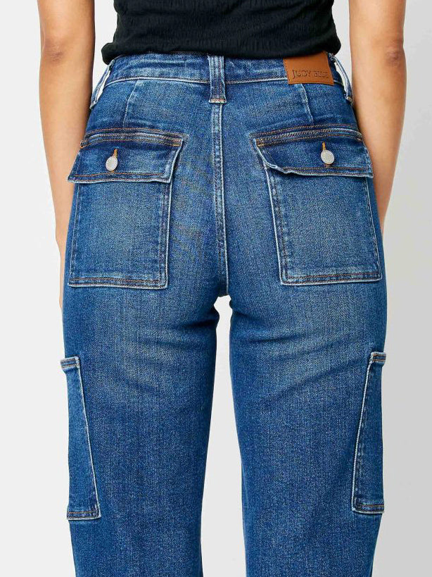 Judy Blue plus size cargo jeans 