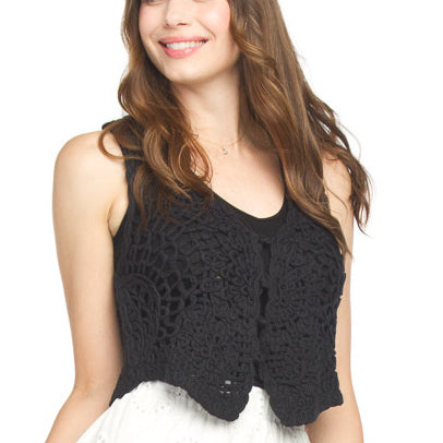 Souache Crochet Vest