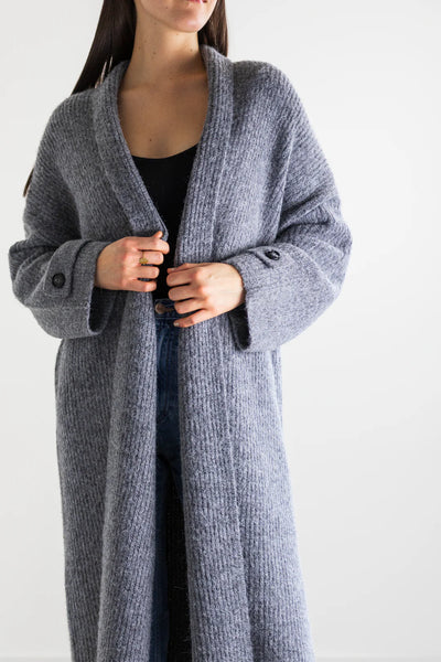 Vera Full Length Knit Cardigan