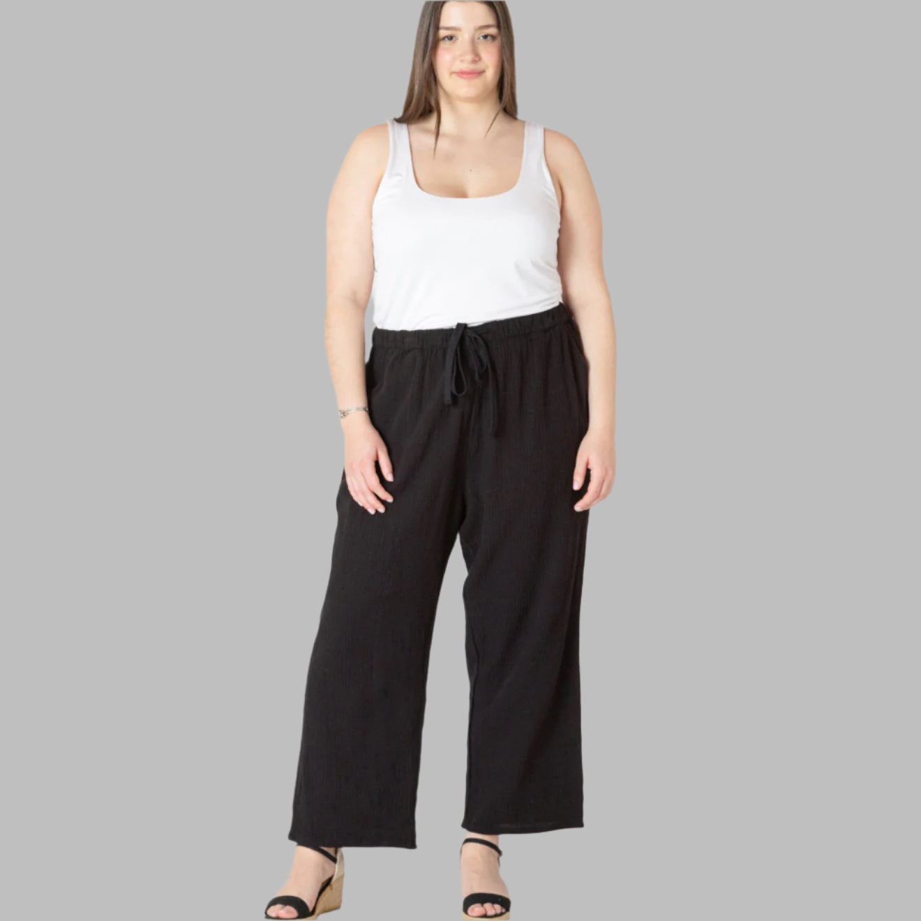 Dex textured pull on pant 