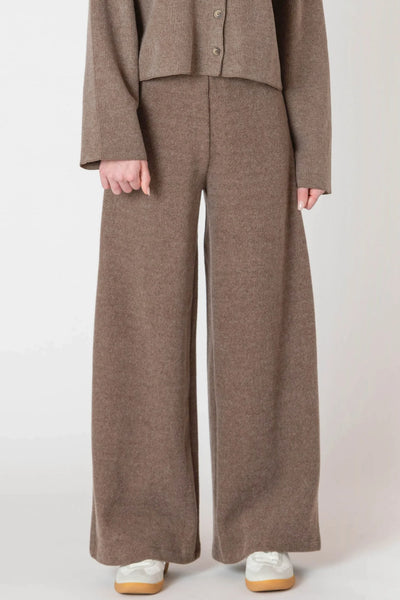 Ribbed Wide Leg Pant