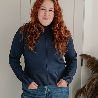 Lita Mock Neck Pullover