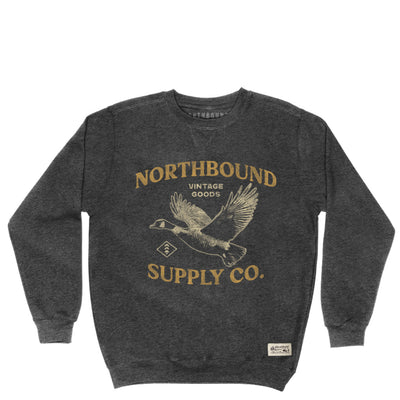 The oh so soft cozy and comfortable Northbound Supply Co Goose Crewneck 