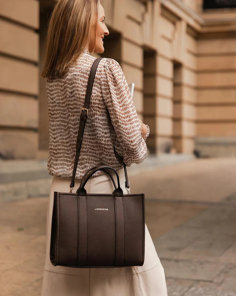 Manhattan Tote - Chocolate