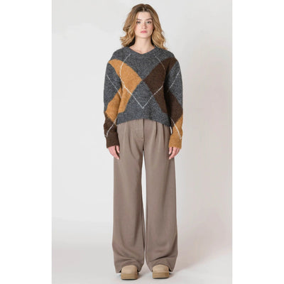 Nina Argyle Sweater