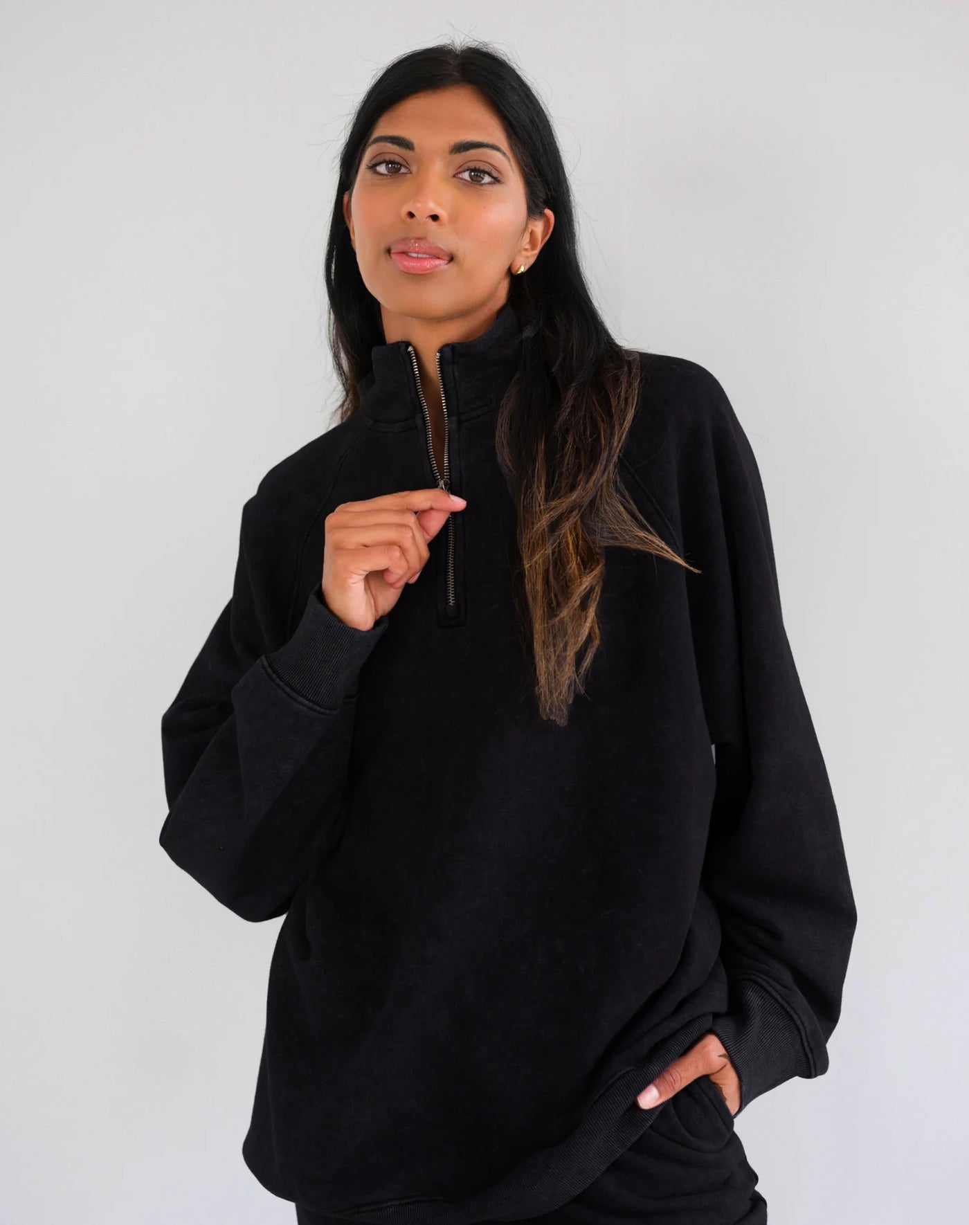 Not Your Boyfriends Half Zip