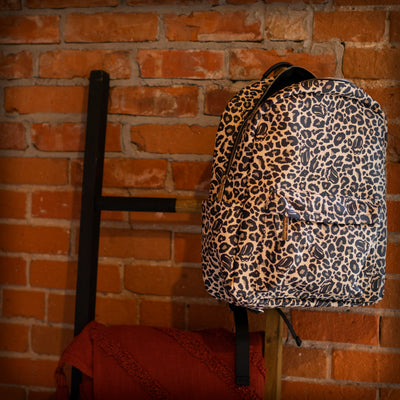 wild thing leopard backpack