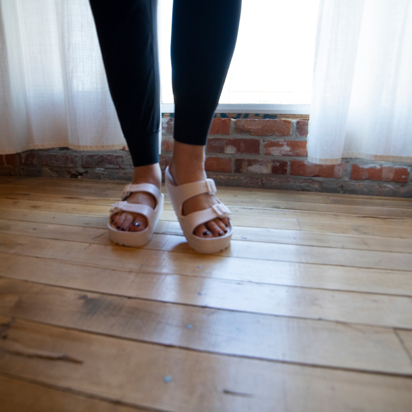 white slides